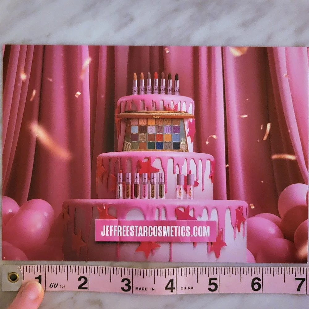 Jeffree Star Scorpio Birthday Collection Card